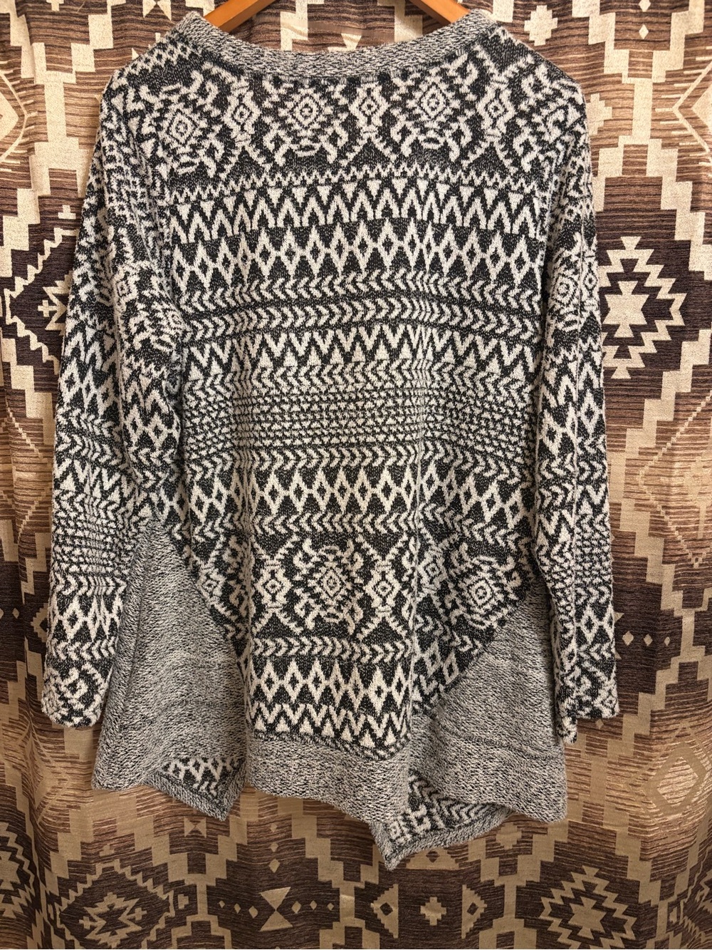 Women’s One World “Charming Art” Western Tunic Top Size XL - Picture 5 of 7